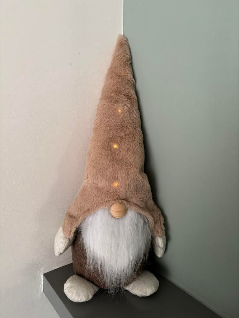 Kabouter met licht zacht, Ophalen of Verzenden, Zo goed als nieuw