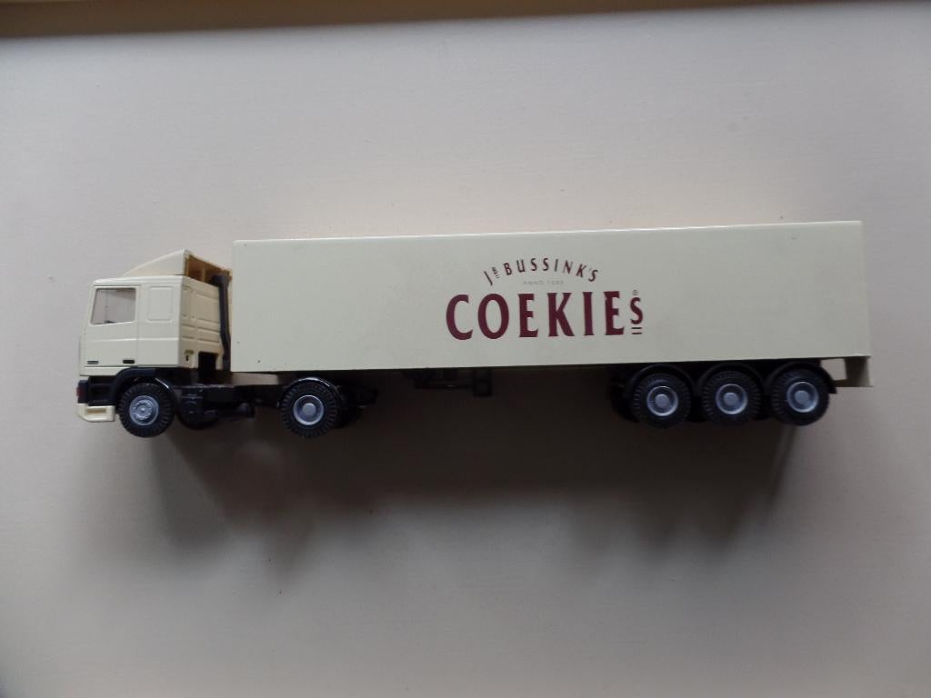 DAF trekker/oplegger Lion Toys Bussink, Ophalen of Verzenden, Gebruikt, Bus of Vrachtwagen, Lion Toys