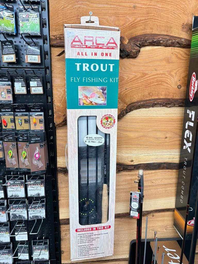 Arca Vliegvis set, Arca, Overige typen, Ophalen of Verzenden, Zo goed als nieuw