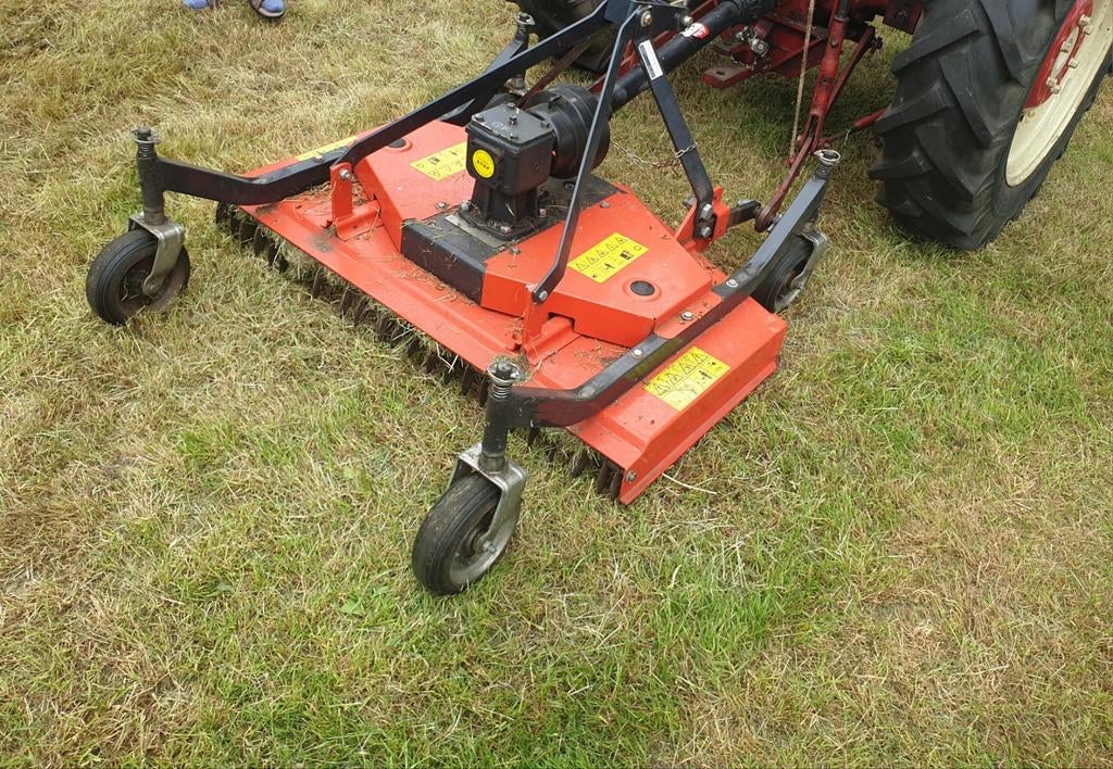 Weidebloter 1.2m grasmaaier bloter in goede staat, Ophalen, Cirkelmaaier, Gebruikt, Mulchfunctie