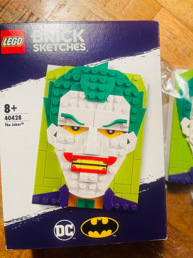 Lego Brick Sketches The Joker 40428 - Compleet met doos, Ophalen of Verzenden, Zo goed als nieuw, Complete set, Lego