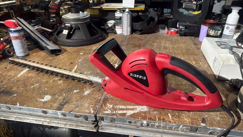 Gamma heggeschaar te koop, Ophalen, Gebruikt, Elektrisch