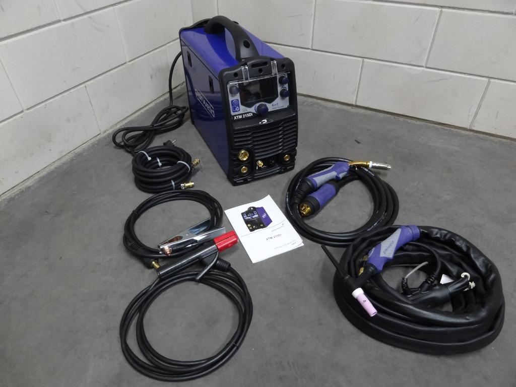 NIEUW Tig/Mig/MMA AC/DC Parweld XTM215Di Lasapparaat met HF, Ophalen of Verzenden, Nieuw, 150 tot 250 ampère, Co2