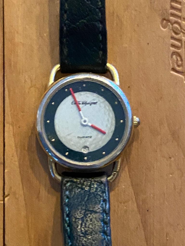Vintage Pequignet Golf Horloge, Sieraden, Tassen en Uiterlijk, Overige merken, Overige materialen, Met bandje, Polshorloge