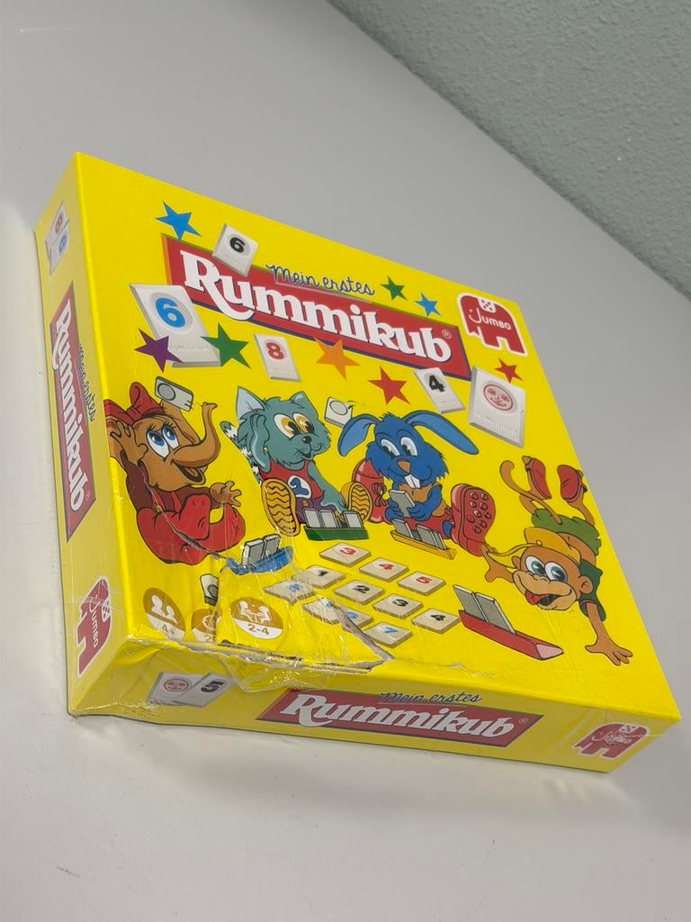 Jumbo Mijn Eerste Rummikub Nieuw - gezelschapsspel (duits), Nieuw, Ophalen of Verzenden, H, H