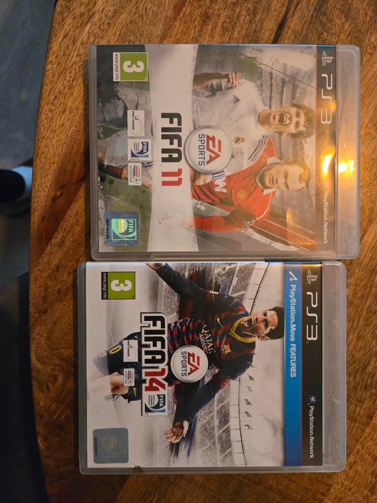 PS3 Games: FIFA 11 & FIFA 14, Spelcomputers en Games, Games | Sony PlayStation 3, Gebruikt, 1 speler, Ophalen of Verzenden, Eén computer