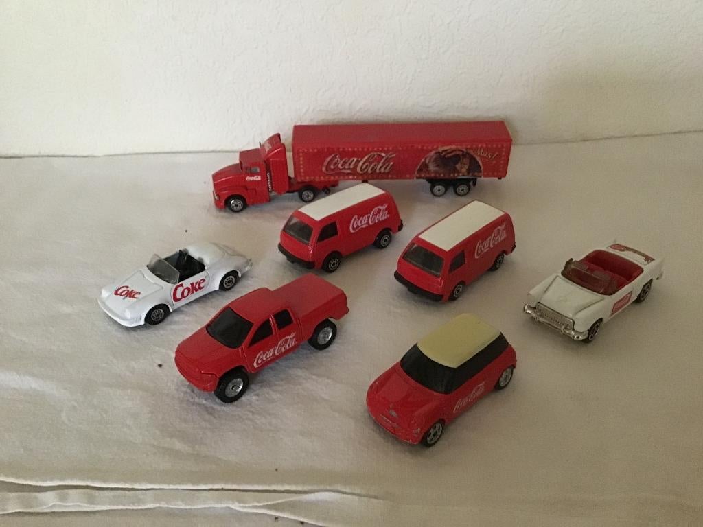 Coca Cola auto,s, Ophalen of Verzenden, Zo goed als nieuw, Gebruiksvoorwerp