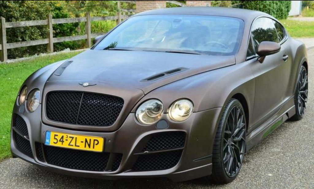 Bentley Continental 6.0 W12 GT 2004 Bruin Mansory, Auto's, Bentley, Automaat, Bedrijf, Vierwielaandrijving, 6 km/l
