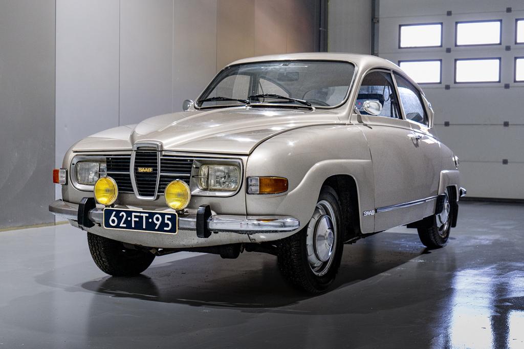 Saab 96 1.5 V4 1975 Silver Shadow, Auto's, Saab, 65 pk, 1498 cc, 4 cilinders, Origineel Nederlands
