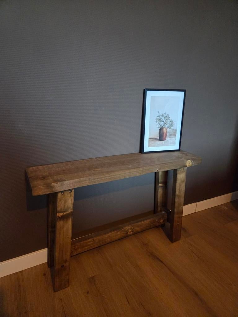 NIEUW! Houten decoratie bankje, Minder dan 50 cm, 50 tot 100 cm, Nieuw, Ophalen of Verzenden