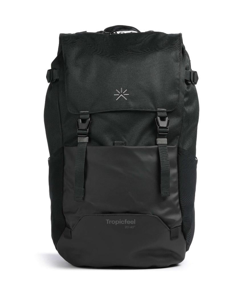 Tropicfeel Shell All Black - Backpack 20L - uitbreidbaar 40L, Ophalen of Verzenden, Zo goed als nieuw, Rugzak