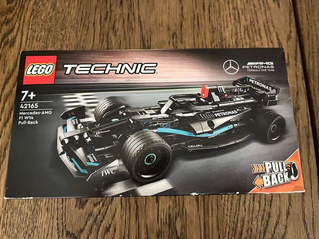 Lego 42165 Mercedes AMG F1 W14 pull back, Ophalen of Verzenden, Nieuw