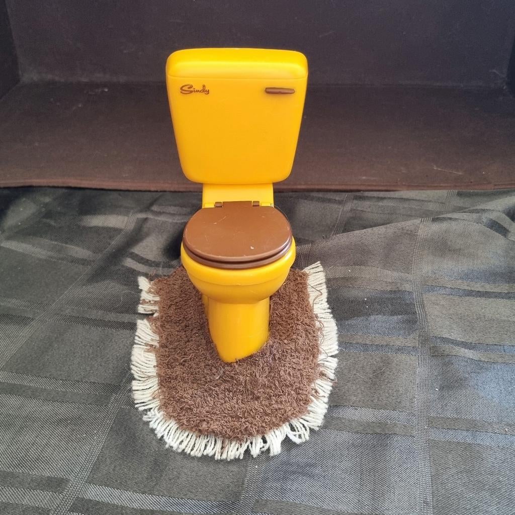 Sindy toilet van Pedigree vibrafoon stuk uit 70' jaren, Verzamelen, Ophalen of Verzenden, Zo goed als nieuw, Overige typen