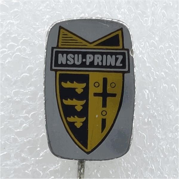 SP0590 Speldje NSU-Prinz, Verzamelen, Ophalen of Verzenden, Gebruikt, Overige onderwerpen