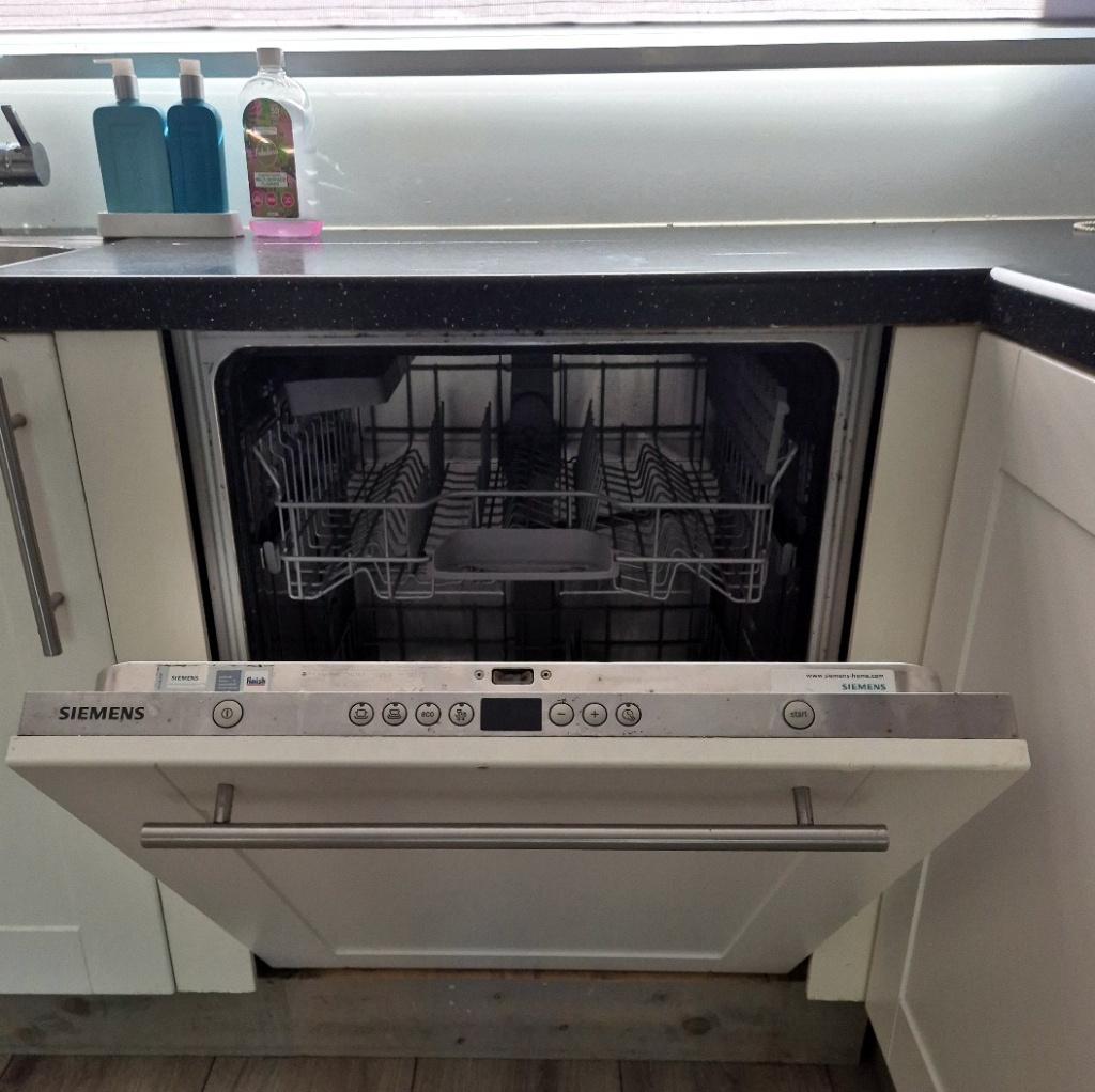 Siemens SN69M002NL inbouw vaatwasser –Gebruikte / werkt goed, Ophalen, Gebruikt, Minder dan 85 cm, Inbouw