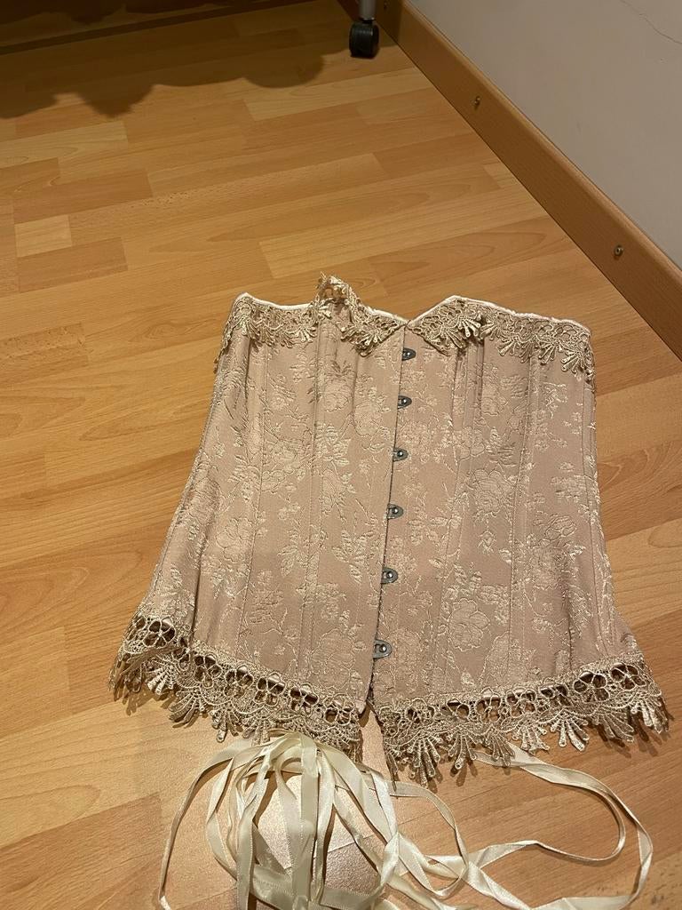 Nieuw Bustier met Kant en Haaksluiting, Kleding | Dames, Ondergoed en Lingerie, Body of Korset, Beige, Ophalen