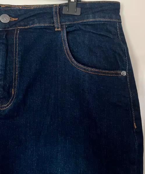 Laura Di Sarpi lange spijker rok maat 44[dmv], Kleding | Dames, Blauw, Maat 42/44 (L), Nieuw, Ophalen of Verzenden