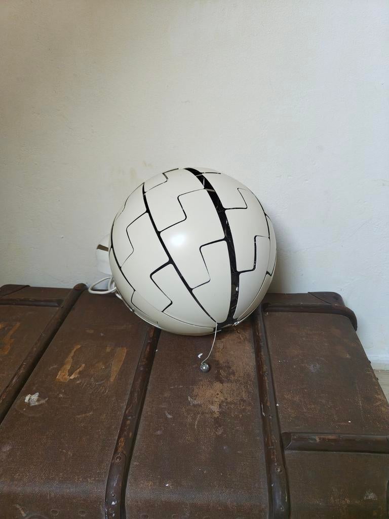 IKEA hanglamp zilver/wit - leuk model, Ophalen of Verzenden