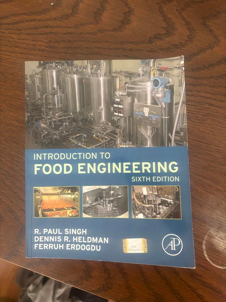 Introduction to Food Engineering, zesde editie, Ophalen of Verzenden, Beta, Gelezen, WO