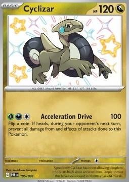 CYCLIZAR 195/091 - PALDEAN FATES, Ophalen of Verzenden, Nieuw, Losse kaart, Foil