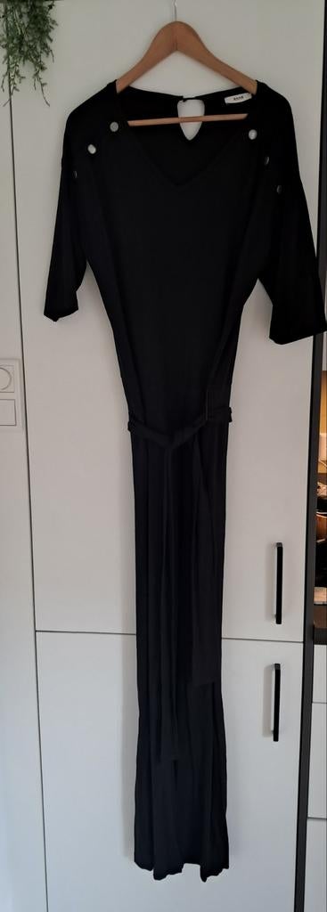 ZGAN Zwarte dames jumpsuit maat 42 van ANNA van Toor, Kleding | Dames, Jumpsuits, Ophalen of Verzenden, Zo goed als nieuw, Maat 42/44 (L)
