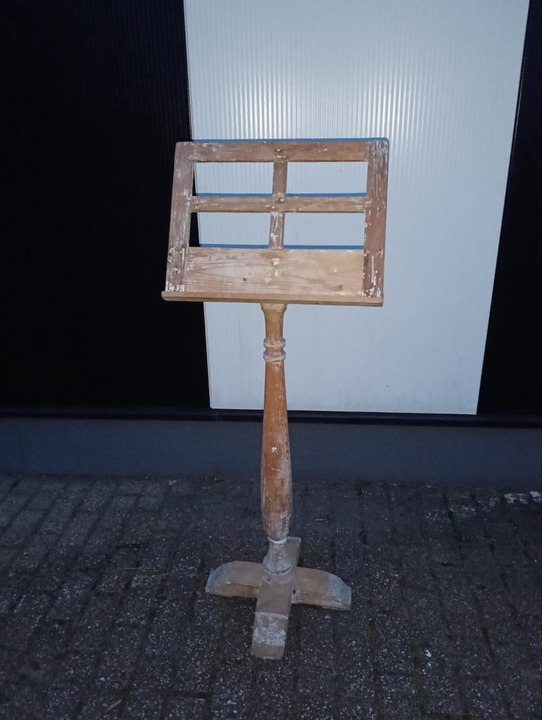 Houten muziekstandaard, Muziek en Instrumenten, Ophalen