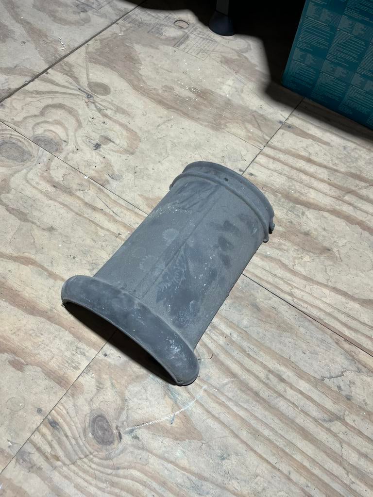 Nokvorsten 8 stuks, Doe-het-zelf en Verbouw, Dakpannen en Dakbedekking, Ophalen, Steen of Klei, Minder dan 5 m², Dakpannen