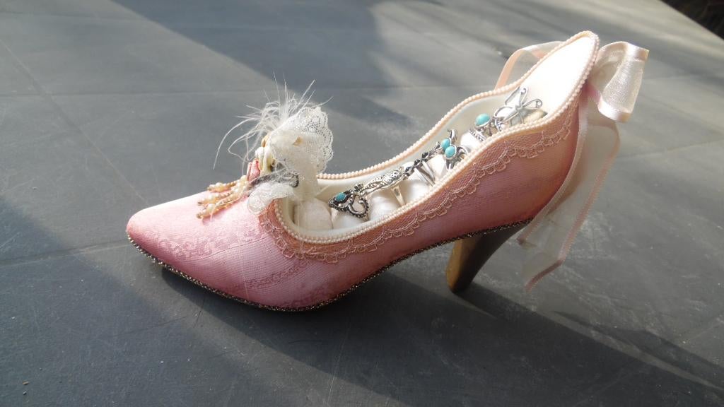 sierschoentje met ringkussen en ringen, Ophalen of Verzenden