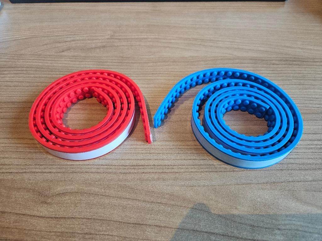 Lego tape blauw en rood - Nieuw, Overige thema's, Lego, Accessoire, Nieuw