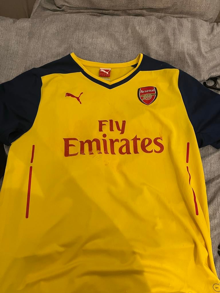Arsenal Retro uit shirt maat XL, Sport en Fitness, Voetbal, Maat XL, Ophalen of Verzenden, Gebruikt, Shirt