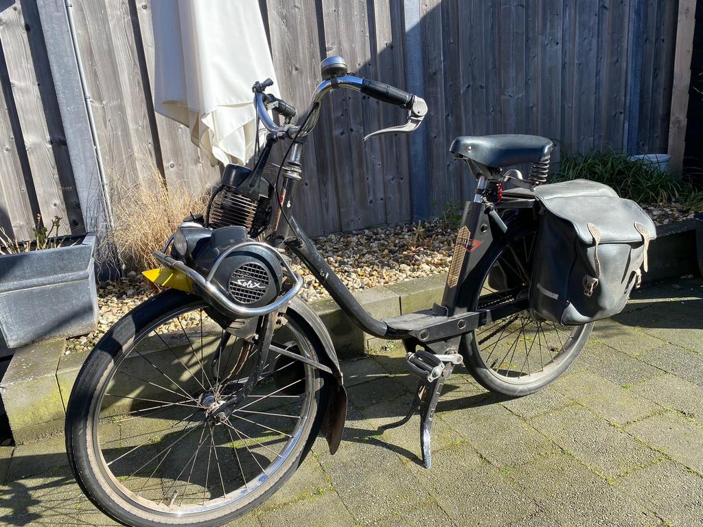 Solex oto 1965 vrijloop “koffertje”, Fietsen en Brommers, Brommers | Solex, Ophalen, Gebruikt, 2200 (Koffertje), Maximaal 25 km/u