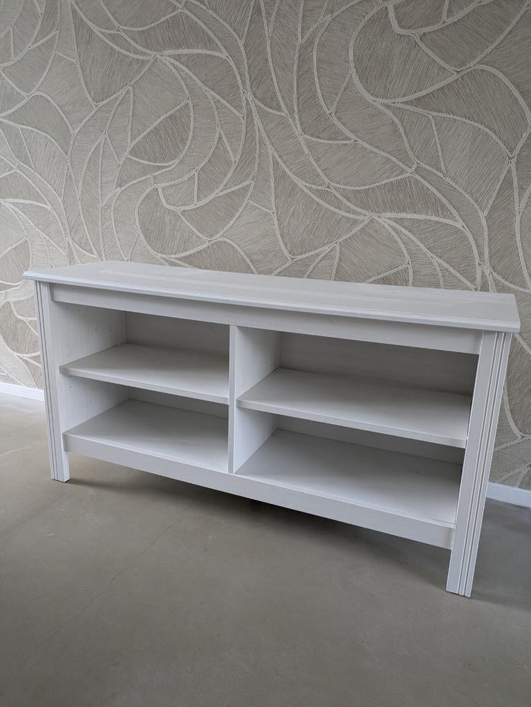 IKEA Brusali tv meubel, Ophalen, 100 tot 150 cm, 50 tot 100 cm, Zo goed als nieuw