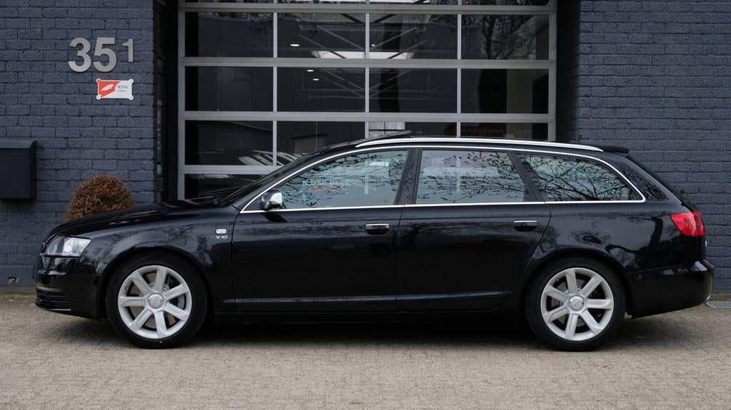 Audi S6 Avant 5.2 FSI V10 Pro Line 435PK Carbon|Schuifdak|Le, Auto's, Audi, Automaat, Gebruikt, Zwart, 5204 cc