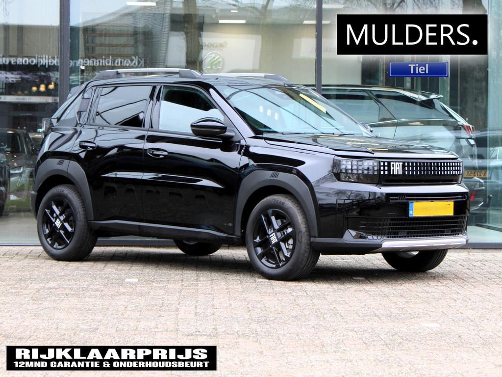 Fiat Grande Panda 1.2 Hybrid ICON VOORRAAD KORTING, Auto's, Fiat, 12 maanden, Stof, 600 kg, Zwart