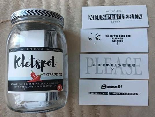 Kletspot  (Extra Pittig), Ophalen of Verzenden, Nieuw