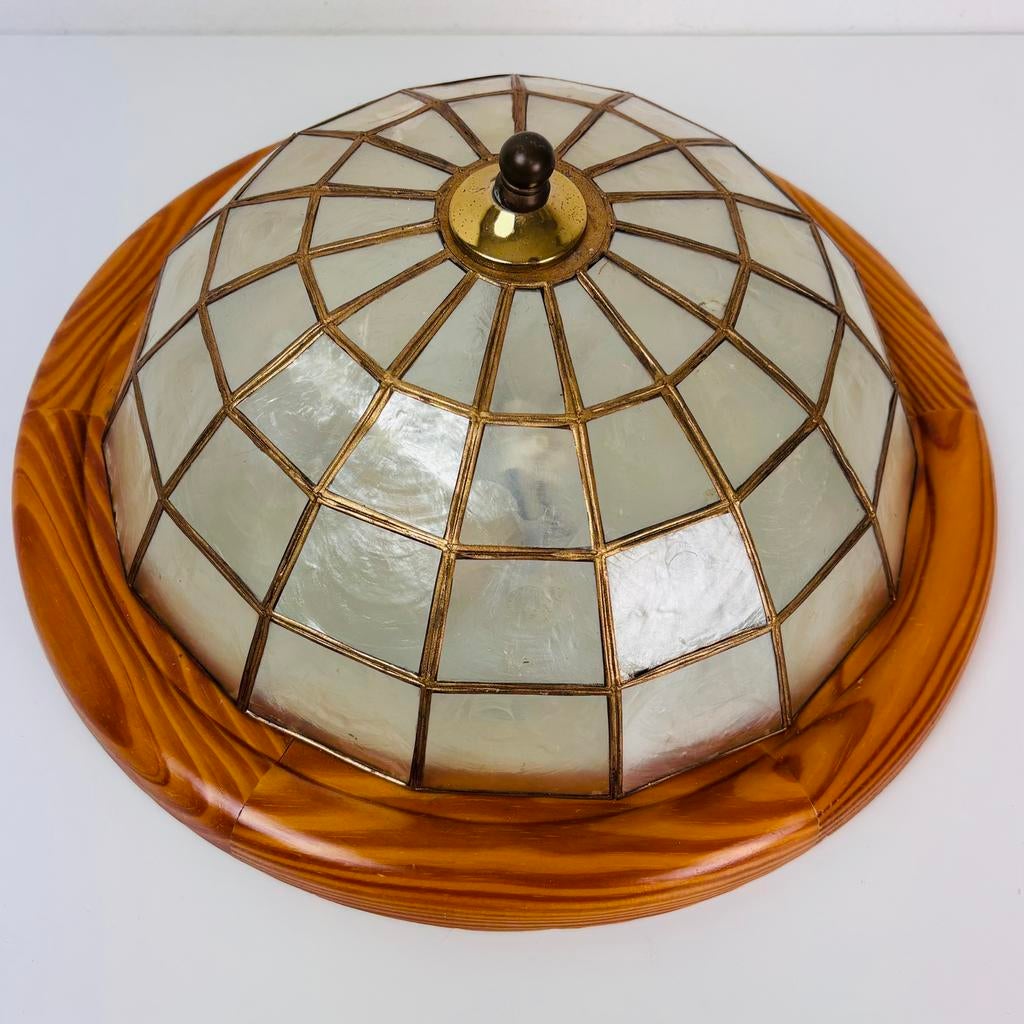 Vintage jaren 80 Honsel plafonniere, Ophalen of Verzenden, Zo goed als nieuw