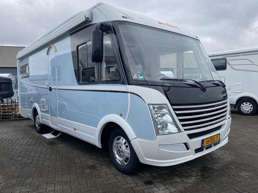 Dethleffs Esprit 6810 I Enkele bedden amp; hefbed, Ringverwarming, Fiat, Dethleffs, L-zit
