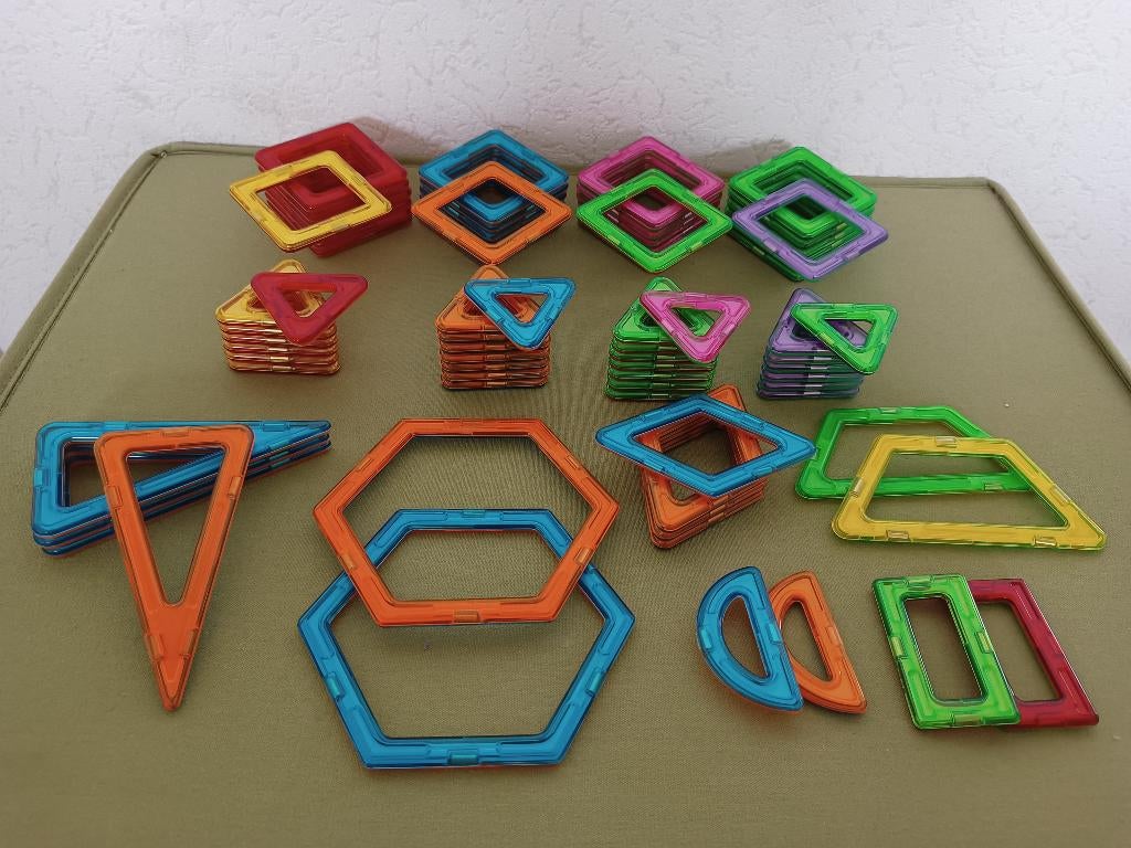 Magneet bouwstenen, Ophalen of Verzenden, Gebruikt, Overige merken