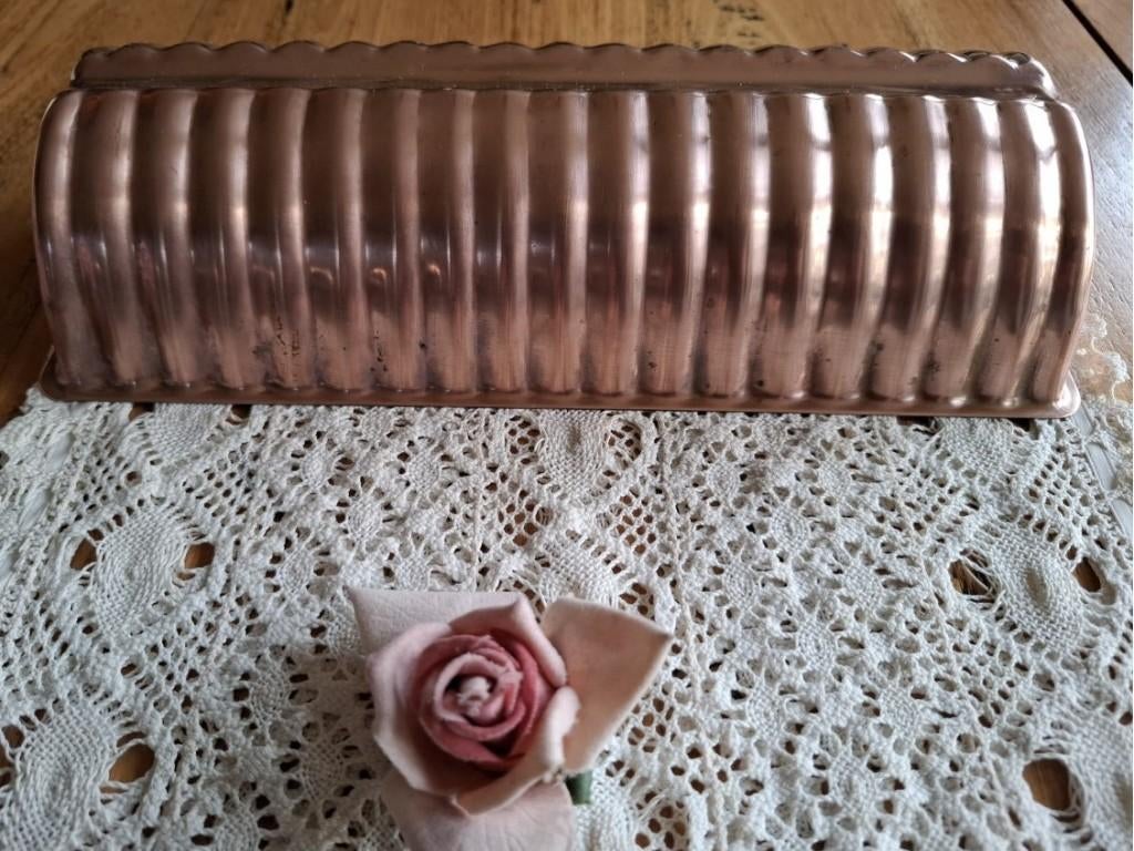 Vintage Duitse koperen amandelcakevorm Christiaan Wagner, Antiek en Kunst, Ophalen of Verzenden