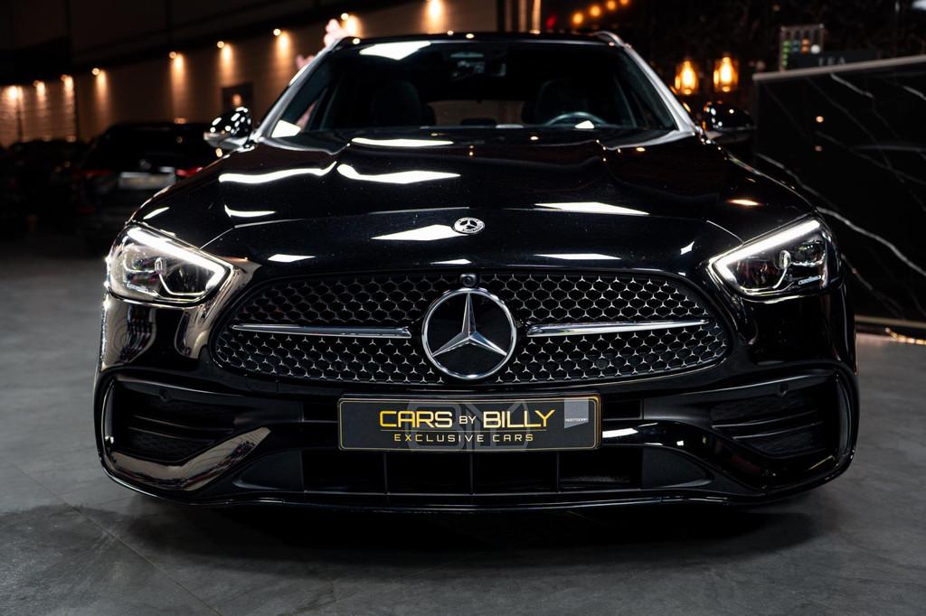 Mercedes-Benz C-klasse Estate 200 AMGLINE|PANO|AUT|SFEER, Automaat, Euro 6, 4 cilinders, Adaptive Cruise Control