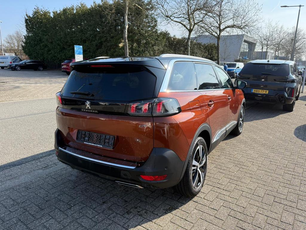Peugeot 5008 1.6 PureTech GT, 180PK, 7 Pers, Navi Dealer aut, 4 cilinders, Origineel Nederlands, Bedrijf, Grijs