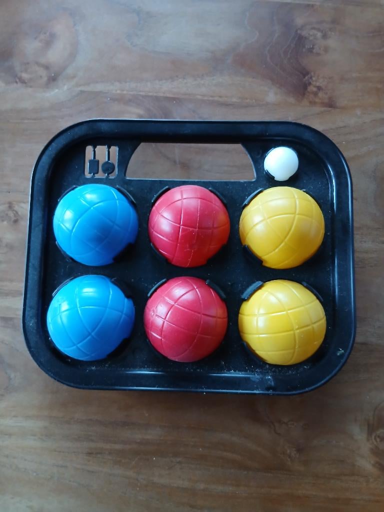 Jeu de boules set, Ophalen of Verzenden, Zo goed als nieuw
