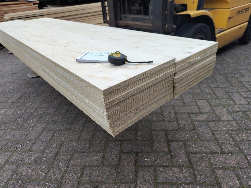 Rest bundels plaatmateriaal betonplex underlayment, Ophalen, Nieuw, Betonplex, Minder dan 20 mm