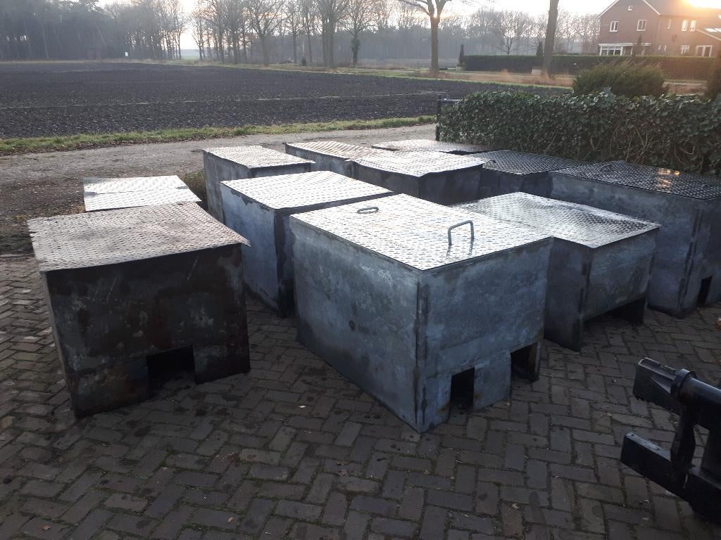Inspectieputten, betonput, Ophalen