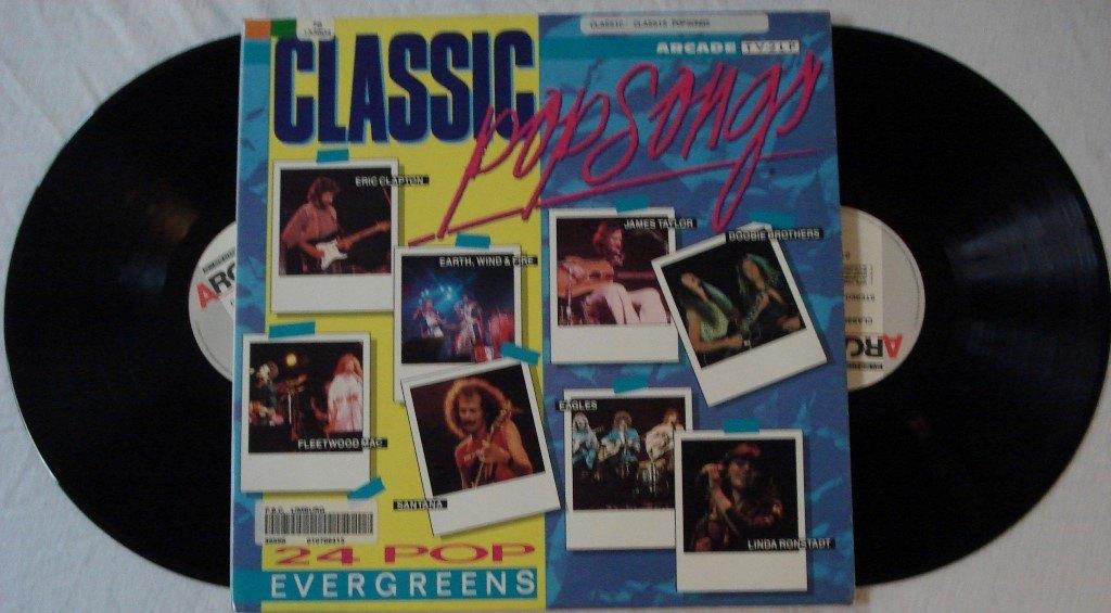 Classic Popsongs - 24 pop evergreens, Ophalen of Verzenden, 1980 - 1989, Gebruikt, 12 inch