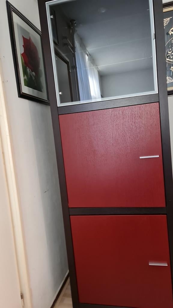 Vitrine kast, Doe-het-zelf en Verbouw, Deuren en Horren, Ophalen, Binnendeur, Minder dan 200 cm