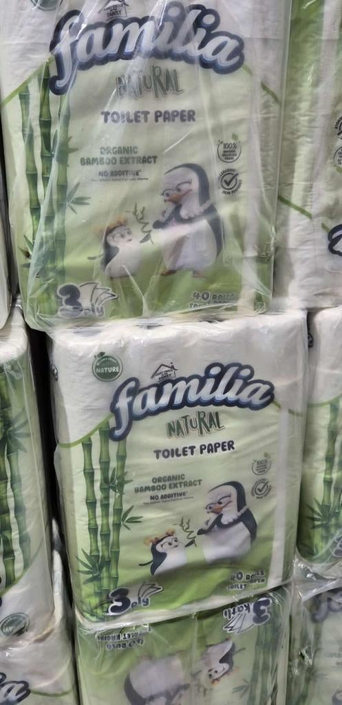 Familia Natural toiletpapier 3-laags, Ophalen of Verzenden, Overige typen