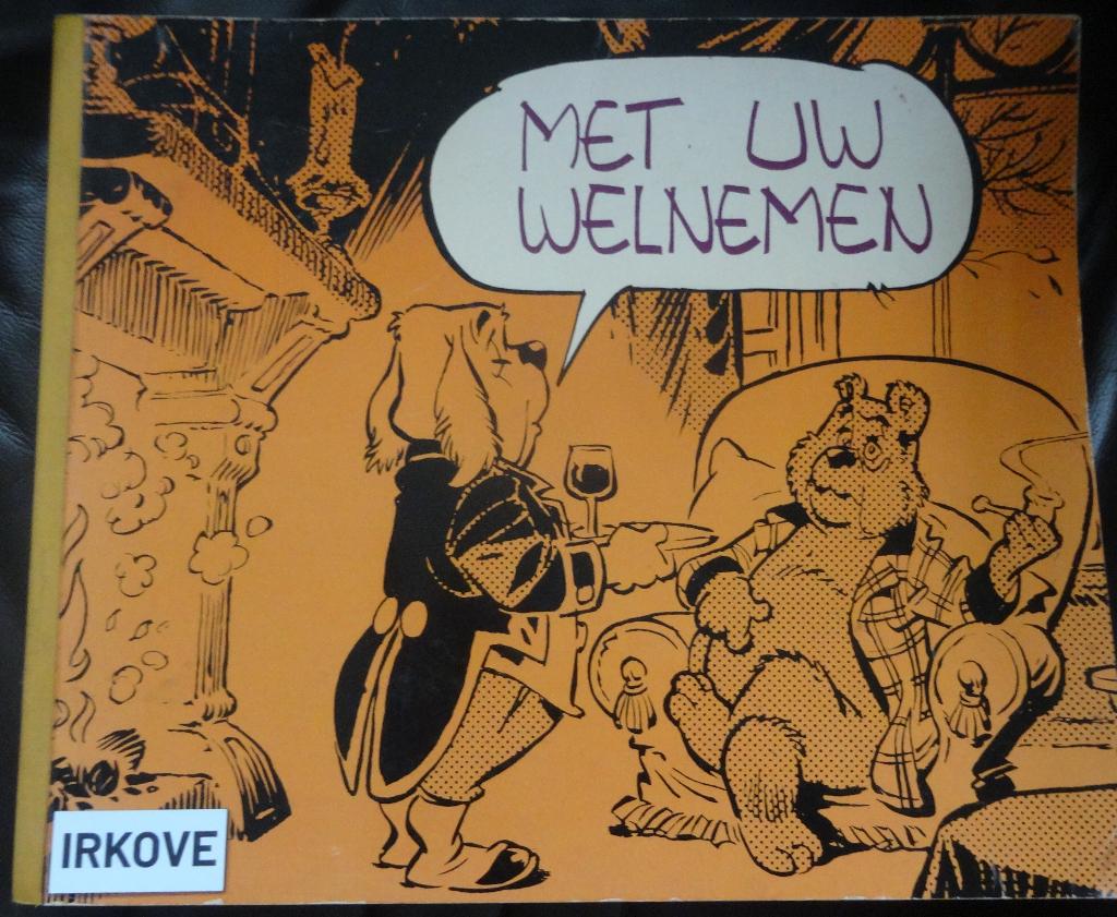MET UW WELNEMEN * Marten Toonder * GROOT FORMAAT! *, Eén stripboek, Verzenden, Gelezen, Marten Toonder