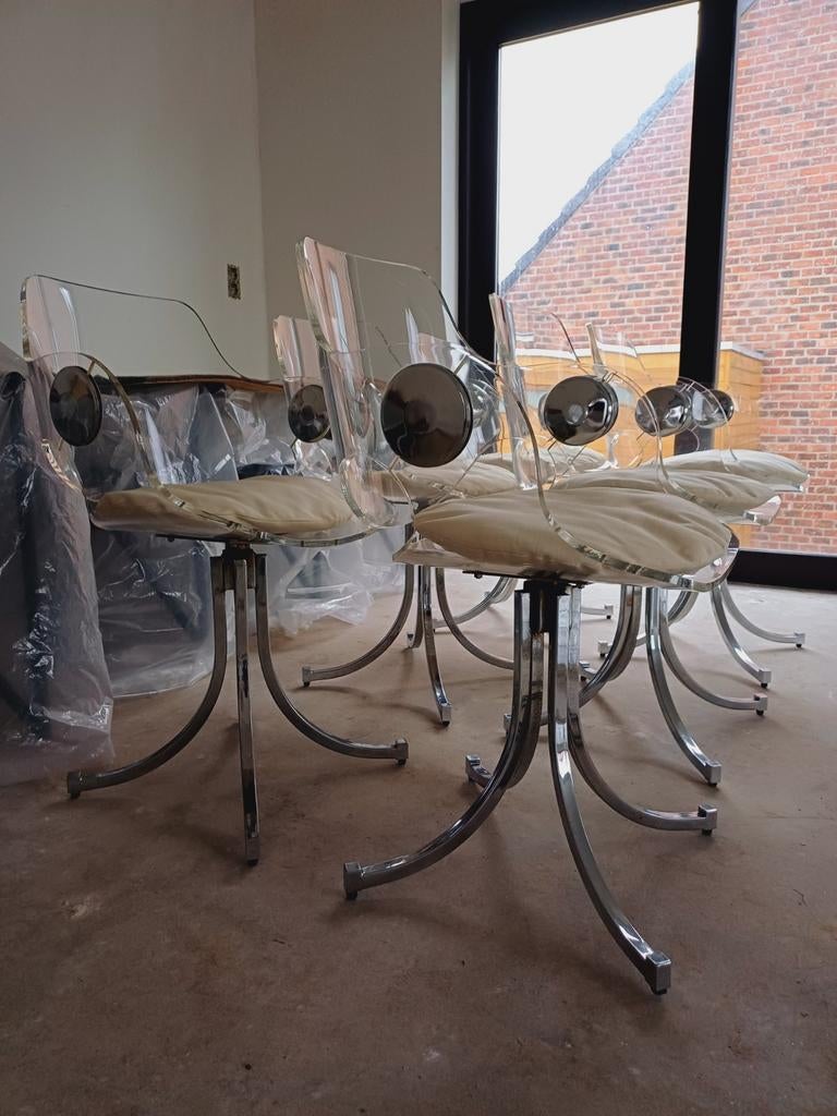 Vintage design stoelen, Ophalen of Verzenden, Gebruikt