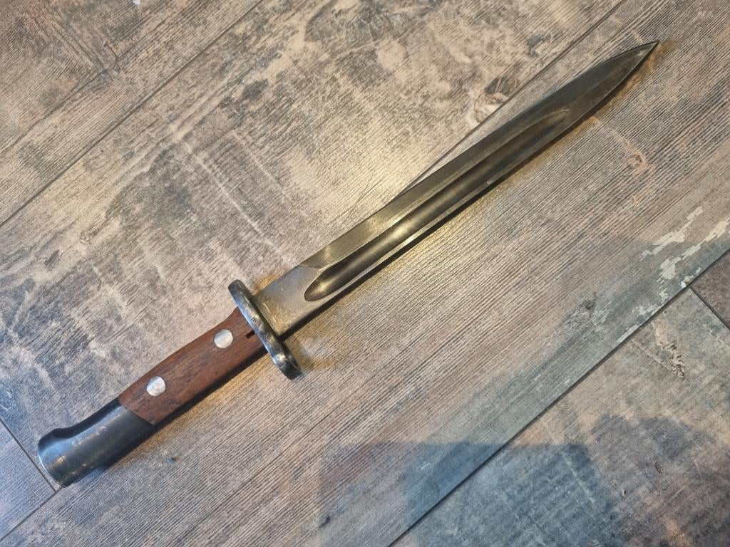 Joegoslavische M48 bajonet K98 mauser, Ophalen of Verzenden, Duitsland, Mes of Dolk